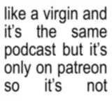 Like a Virgin
